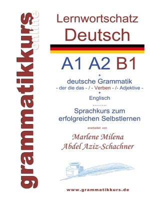 cover image of Lernwortschatz deutsch A1 A2 B1